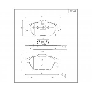ΔΙΣΚΟΦΡΕΝΑ (ΜΠΡΟΣΤΑ) - RENAULT