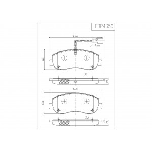 ΔΙΣΚΟΦΡΕΝΑ (ΜΠΡΟΣΤΑ) - NISSAN, OPEL