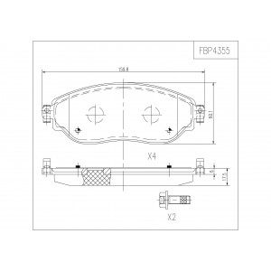 ΔΙΣΚΟΦΡΕΝΑ (ΜΠΡΟΣΤΑ) - NISSAN, OPEL