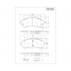 ΔΙΣΚΟΦΡΕΝΑ (ΜΠΡΟΣΤΑ) - PEUGEOT