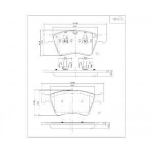 ΔΙΣΚΟΦΡΕΝΑ (ΜΠΡΟΣΤΑ) - MERCEDES