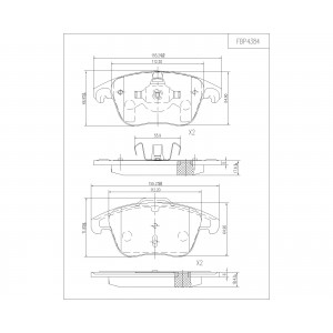 ΔΙΣΚΟΦΡΕΝΑ (ΜΠΡΟΣΤΑ) - CITROEN,PEUGEOT