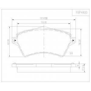 ΔΙΣΚΟΦΡΕΝΑ (ΜΠΡΟΣΤΑ) - LAND ROVER