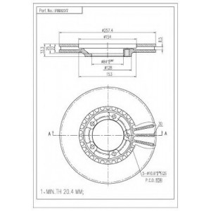 ΔΙΣΚΟΠΛΑΚΑ (ΜΠΡΟΣΤΑ) - MITSUBISHI