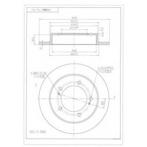 ΔΙΣΚΟΠΛΑΚΑ (ΜΠΡΟΣΤΑ) - SUZUKI