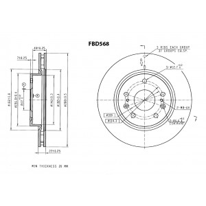 ΔΙΣΚΟΠΛΑΚΑ (ΜΠΡΟΣΤΑ) - SUZUKI