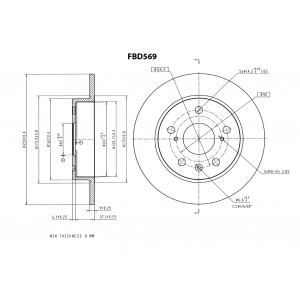 ΔΙΣΚΟΠΛΑΚΑ (ΠΙΣΩ) - SUZUKI