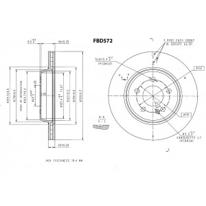 ΔΙΣΚΟΠΛΑΚΑ (ΠΙΣΩ) - MERCEDES
