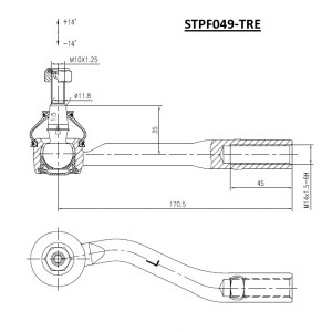 ΑΚΡΟΜΠΑΡΟ ΕΜΠΡ.AP CITROEN C3 I,PEUG.1007