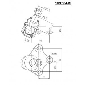 ΜΠΑΛΑΚΙ ΨΑΛΙΔΙΟΥ VAG ΕΜΠΡΟΣ ΔΕΞΙΑ