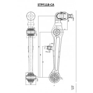 ΨΑΛΙΔΙ ΕΜΠΡΟΣ ΑΡ/ΔΞ  ΚΑΤΩ AUDI,SKODA,VW