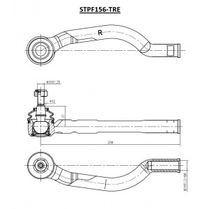 ΑΚΡΟΜΠΑΡΟ ΕΜΠΡΟΣ ΔΕΞΙ OPEL,RENAULT