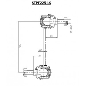 ΜΠΑΡΑΚΙ ΖΑΝΦΟΡ ALFAROMEO ΕΜΠΡΟΣ ΑΡ/ΔΕ