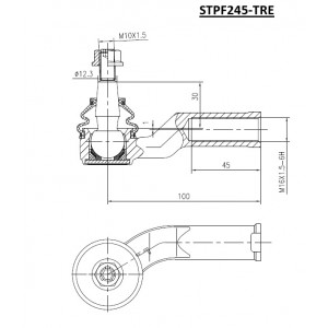 ΑΚΡΟΜΠΑΡΟ ΑΡ.FORD FOCUS II,VOLVO C30