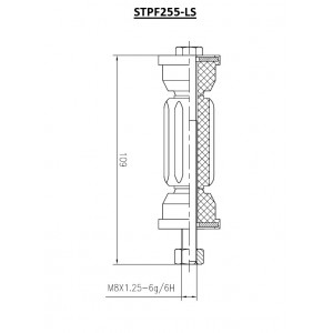 ΜΠΑΡΑKI ΖΑΜΦΟΡ ΠΙΣΩ Α/Δ FORD FOCUS 98-07