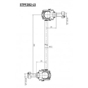 ΜΠΑΡΑΚΙ ΖΑΝΦΟΡ EM Δ/Α MAZDA3,5