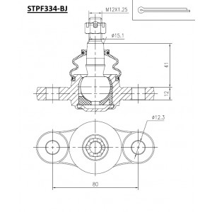 ΜΠΑΛΑΚΙ ΕΜΠ. ΚΑΤΩ  ΑΡ/ΔΕ ELENTRA,I30,CEED,CAREN