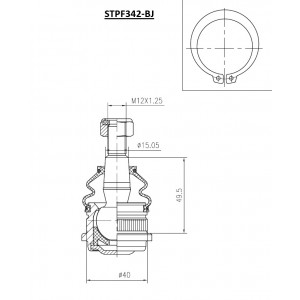 ΜΠΑΛΑΚΙ ΕΜΠΡΟΣ Α/Δ ΚΑΤΩ MITSUBISHI