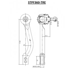 ΑΚΡΟΜΠΑΡΟ ΑΡΙΣΤΕΡΟ NISSAN QASHQAI