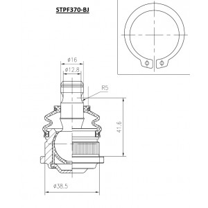 ΜΠΑΛΑΚΙ ΕΜΠΡΟΣ ΑΡ/ΔΕΞ NISSAN