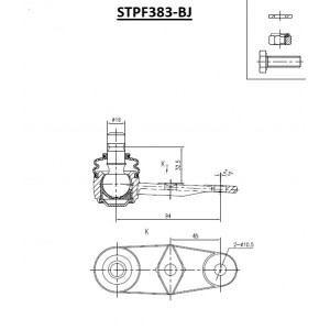 ΜΠΑΛΑΚΙ ΨΑΛΙΔΙΟΥ ΕΜΠΡΟΣ ΑΡ/ΔΕΞ MEGANE