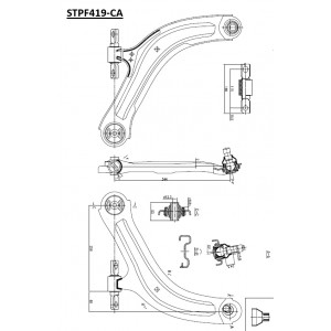 ΨΑΛΙΔΙ ΕΜΠΡΟΣ ΑΡΙΣΤΕΡΟ NISSAN
