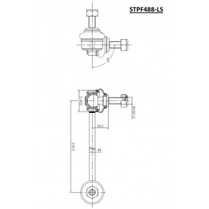 ΜΠΑΡΑΚΙ ΖΑΝΦΟΡ ΕΜ Α/ΔMERCEDES W203, CL203