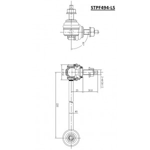 ΜΠΑΡΑΚΙ ΖΑΝΦΟΡ ΕΜ Α/Δ MERCEDES A-CLASS