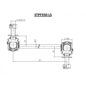 ΜΠΑΡΑΚΙ ΖΑΜΦΟΡ ΕΜΠΡΟΣ Α/Δ TOYOTA