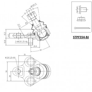 ΜΠΑΛΑΚΙ ΕΜΠΡΟΣ Α/Δ TOYOTA