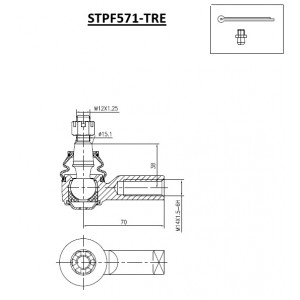 ΑΚΡΟΜΠΑΡΟ ΕΜΠΡ.Α/Δ  DAIHATSU TERIOS (J1)