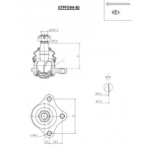 ΜΠΑΛΑΚΙ ΕΜΠΡΟΣ Α/Δ ΠΑΝΩ MITSUBISHI