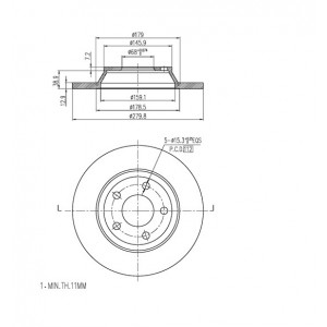 ΔΙΣΚΟΠΛΑΚΑ (ΜΠΡΟΣΤΑ) - AUDI