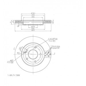 ΔΙΣΚΟΠΛΑΚΑ (ΜΠΡΟΣΤΑ) - MERCEDES