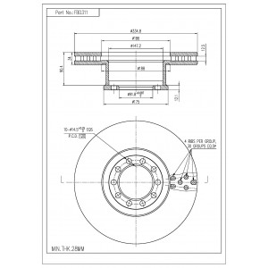 ΔΙΣΚΟΠΛΑΚΑ (ΜΠΡΟΣΤΑ) - MERCEDES