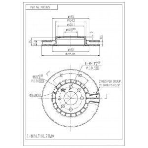 ΔΙΣΚΟΠΛΑΚΑ (ΜΠΡΟΣΤΑ) - OPEL,CHEVROLET,DAEWOO