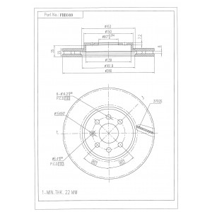 ΔΙΣΚΟΠΛΑΚΑ (ΜΠΡΟΣΤΑ) - OPEL,CHEVROLET