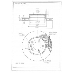 ΔΙΣΚΟΠΛΑΚΑ (ΜΠΡΟΣΤΑ) - PORSCHE,VW