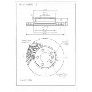 ΔΙΣΚΟΠΛΑΚΑ (ΜΠΡΟΣΤΑ) - PORSCHE,VW