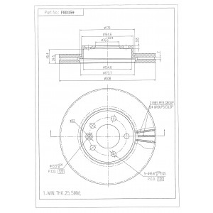 ΔΙΣΚΟΠΛΑΚΑ (ΜΠΡΟΣΤΑ) - VW
