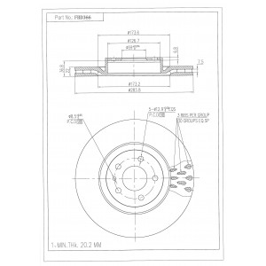 ΔΙΣΚΟΠΛΑΚΑ (ΜΠΡΟΣΤΑ) - FIAT,A.ROMEO,LANCIA,OPEL