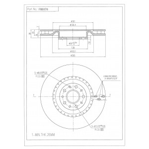 ΔΙΣΚΟΠΛΑΚΑ (ΜΠΡΟΣΤΑ) - FIAT,OPEL