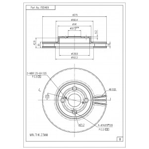 ΔΙΣΚΟΠΛΑΚΑ (ΜΠΡΟΣΤΑ) - TOYOTA