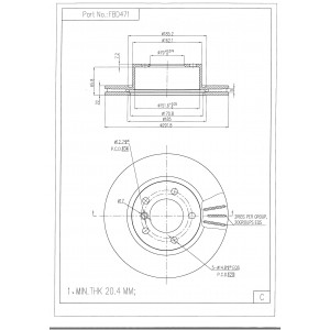 ΔΙΣΚΟΠΛΑΚΑ (ΜΠΡΟΣΤΑ) - BMW