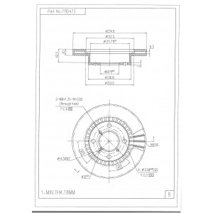 ΔΙΣΚΟΠΛΑΚΑ (ΜΠΡΟΣΤΑ) - SUZUKI