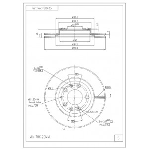 ΔΙΣΚΟΠΛΑΚΑ (ΜΠΡΟΣΤΑ) - MAZDA