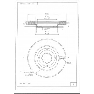 ΔΙΣΚΟΠΛΑΚΑ (ΜΠΡΟΣΤΑ) - NISSAN