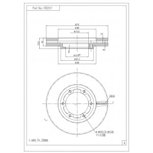 ΔΙΣΚΟΠΛΑΚΑ (ΜΠΡΟΣΤΑ) - MITSUBISHI