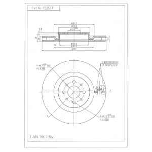 ΔΙΣΚΟΠΛΑΚΑ (ΜΠΡΟΣΤΑ) - A.ROMEO