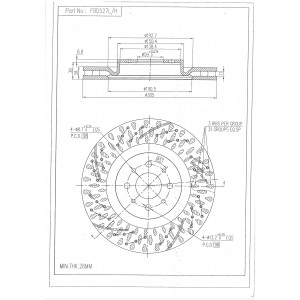 ΔΙΣΚΟΠΛΑΚΑ (ΜΠΡΟΣΤΑ ΑΡΙΣΤΕΡΑ ΔΙΑΤΡΗΤΗ)-A.ROMEO